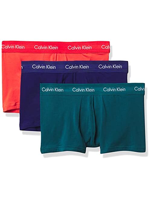 Calvin Klein Men's Cotton Stretch Multipack Low Rise Trunk