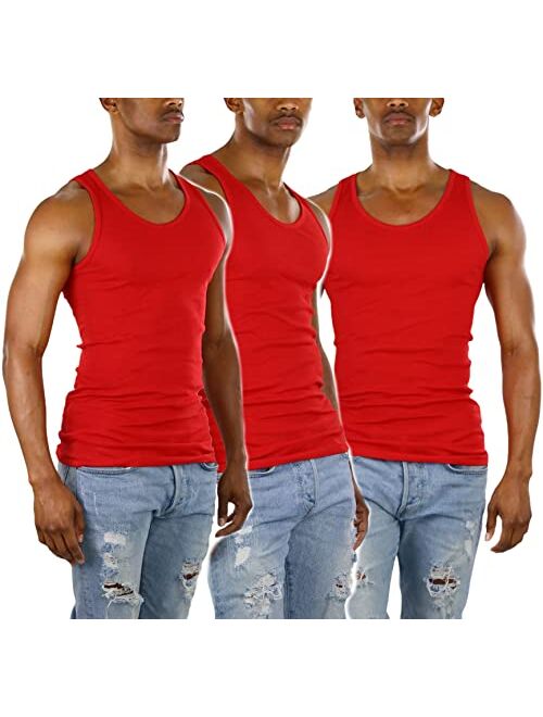 ToBeInStyle Men's A-Shirt Tank Top Muscle Shirt