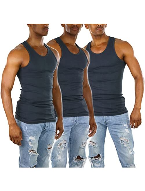 ToBeInStyle Men's A-Shirt Tank Top Muscle Shirt