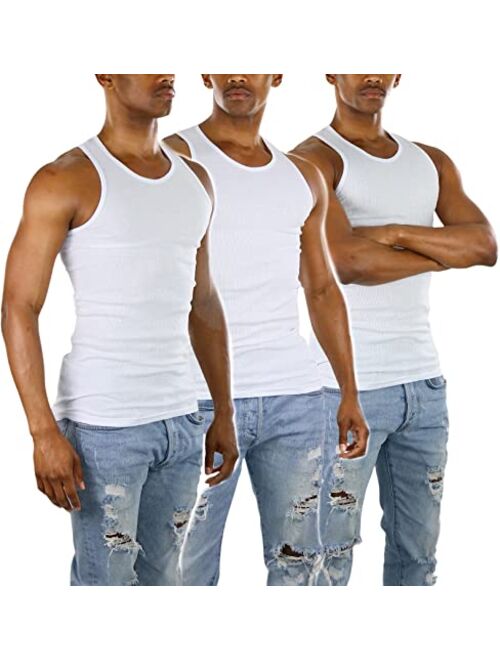 ToBeInStyle Men's A-Shirt Tank Top Muscle Shirt