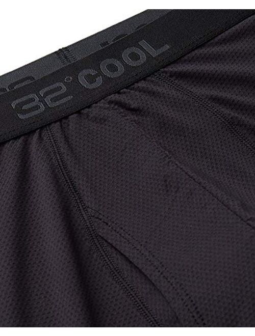 32 DEGREES COOL Mens 4-PACK Active Mesh Quick Dry Performance Boxer Brief