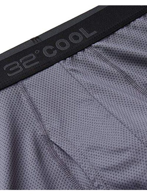 32 DEGREES COOL Mens 4-PACK Active Mesh Quick Dry Performance Boxer Brief