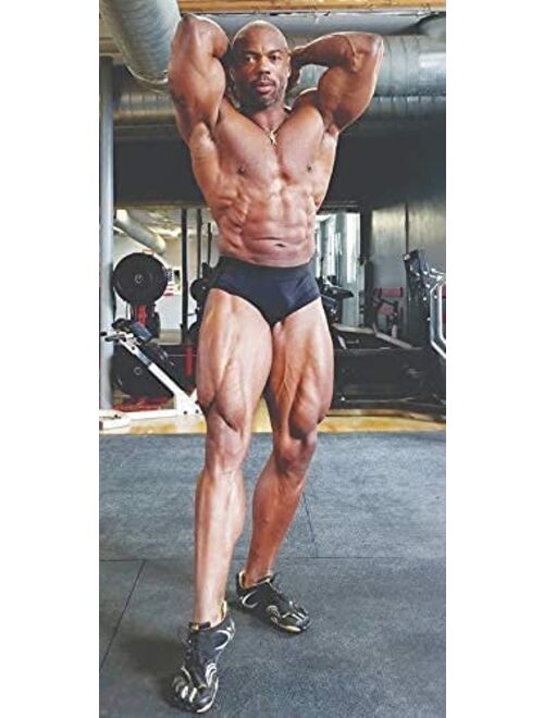 Exxact Sports Exxact Men's Black Classic Bodybuilding Posing Trunks, Classic Bodybuilding Contest Physique Posing Trunks