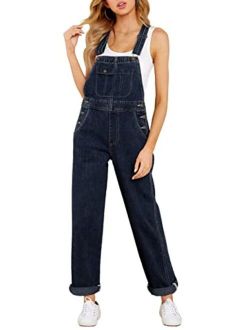 Revolt Women's Classic Bib Overalls - Olive, Khaki and Denim Blue