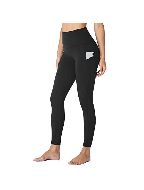 Buy HLTPRO Leggings with Pockets for Women - Capri Yoga Pants High ...