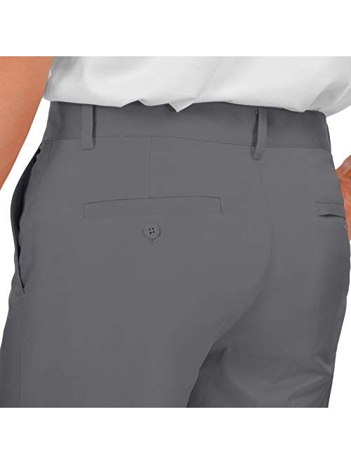 Bakery Men's Golf Shorts Stretch Quick Dry Flat Front Tech Performance Chino Shorts