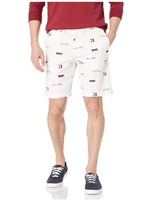 Tommy Hilfiger Men's Casual Stretch 9” Inseam Chino Shorts