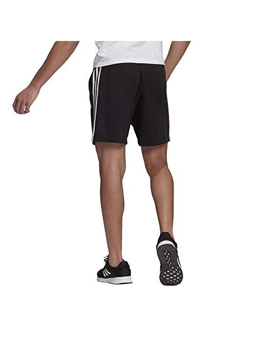 adidas Men's Essentials French Terry 3-Stripes Shorts