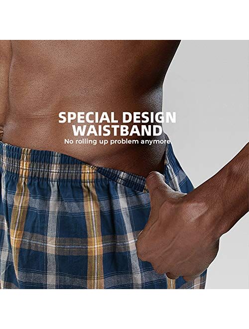 5Mayi Mens Underwear Boxers Cotton Underwear Mens Boxers for Men Pack S M L XL XXL