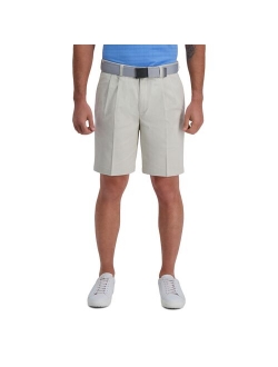 Straight-FitPleated Comfort Chino Shorts