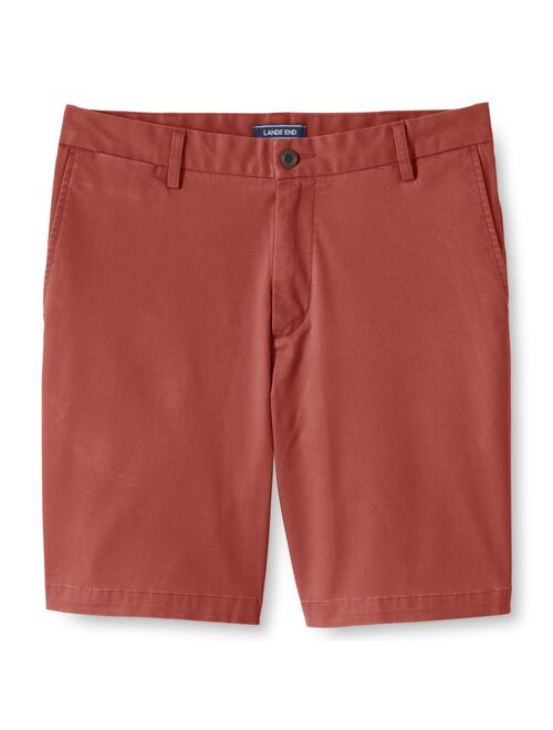 Men's Lands' End Traditional-Fit Comfort-First 9-inch Knockabout Chino Shorts