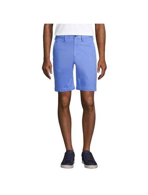 Men's Lands' End Traditional-Fit Comfort-First 9-inch Knockabout Chino Shorts