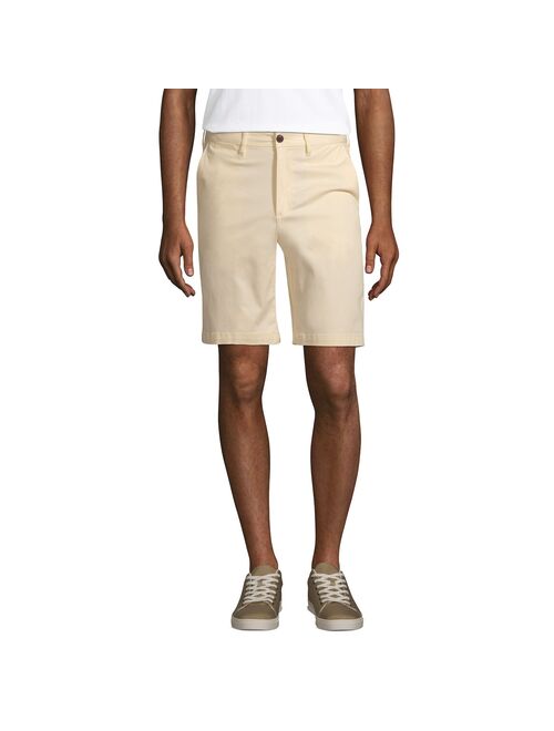 Men's Lands' End Traditional-Fit Comfort-First 9-inch Knockabout Chino Shorts