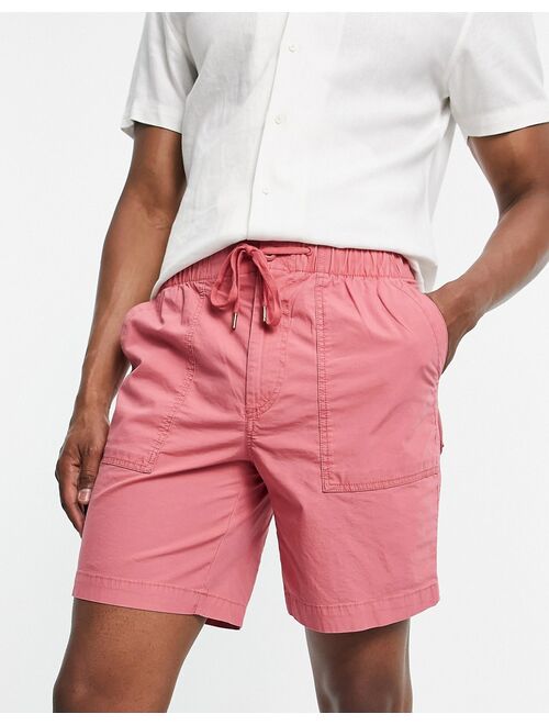 Polo Ralph Lauren poplin chino shorts in red with pony logo