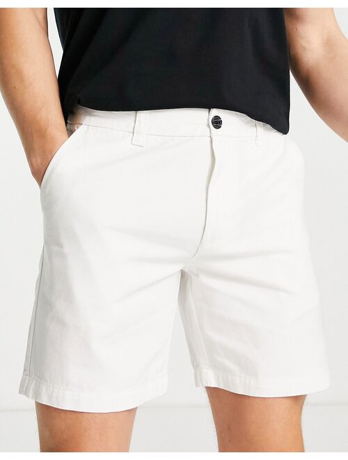 Buy New Look Slim Fit Chino Shorts In White online | Topofstyle