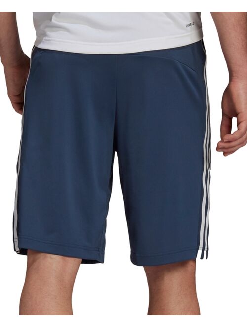 adidas Men's PrimeBlue Designed 2 Move 10" 3-Stripes Shorts