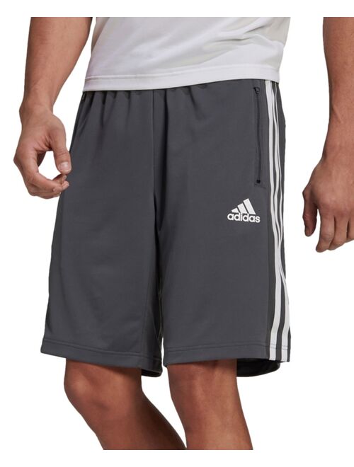 adidas Men's PrimeBlue Designed 2 Move 10" 3-Stripes Shorts