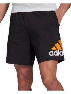 adidas Men's Essentials Regular-Fit Logo-Print Shorts