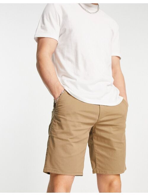 Farah Hawk chino shorts in stone