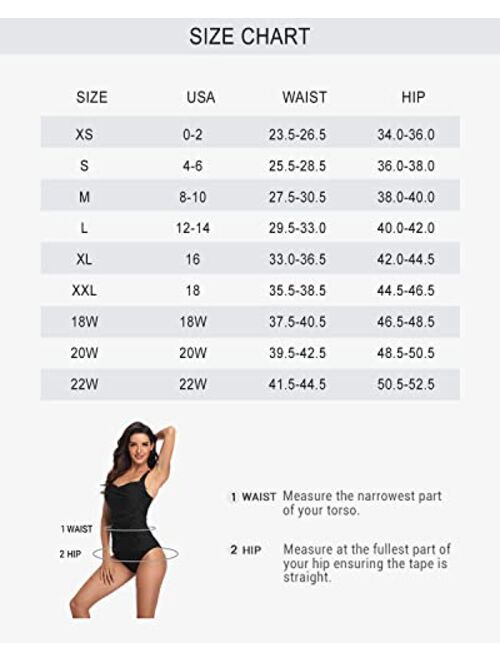 Yonique Womens Swim Shorts Solid Tankini Bottoms Swimsuit Bottoms