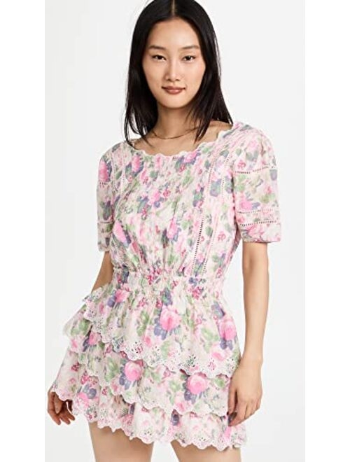 LOVESHACKFANCY Women's Mavis Dress