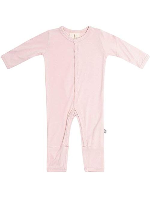 KYTE BABY Unisex Soft Bamboo Rayon Rompers, Snap Closure, 0-24 Months