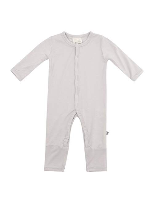 KYTE BABY Unisex Soft Bamboo Rayon Rompers, Snap Closure, 0-24 Months