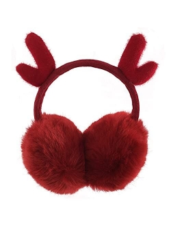 XIAOHAWANG Winter Earmuffs for Kids Girl Warm Ear Muffs Baby Boy Plush Padded Ear Warmer