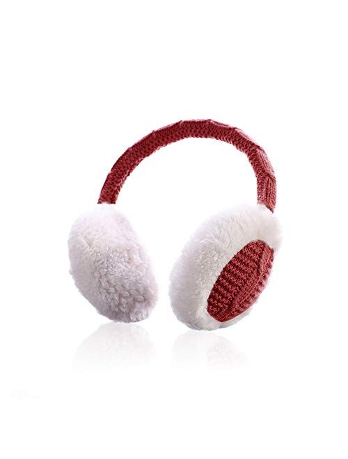 Kids Classic Ear Warmers/Earmuffs-Winter Faux Fur Warm Ear Muffs for Boys and Girls by Aurya