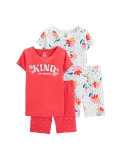 Girls 4-14 Carter's Tops & Bottoms Patterned Pajama Set