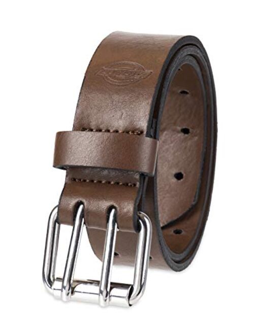 Dickies Boy's Leather Double Prong Belt