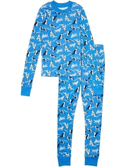 Organic Cotton Fitted Pajamas (Big Kids)