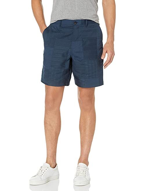 Billy Reid Men's Standard Fit Textured Chino Shorts