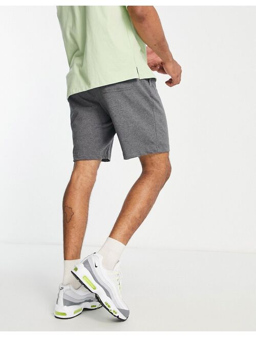 Nike Club jersey shorts in charcoal gray