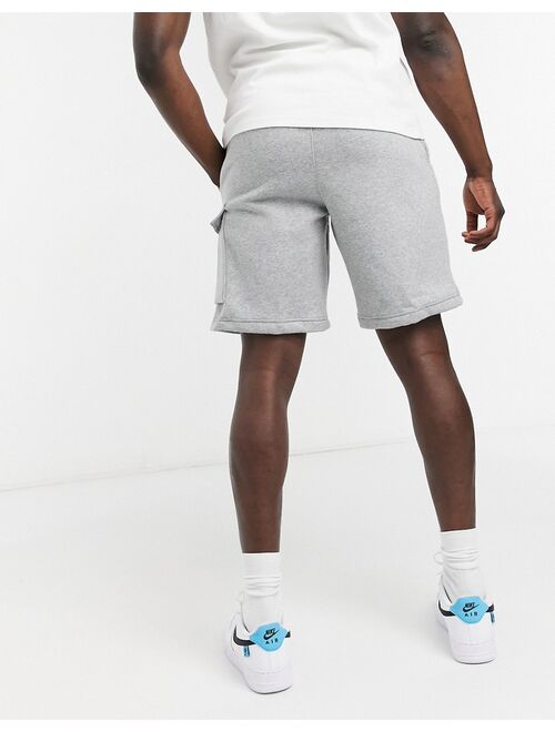 Nike Club cargo shorts in gray