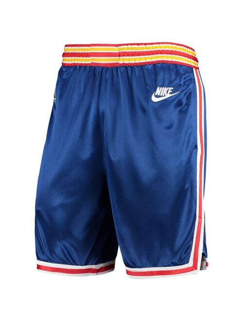 Nike Men's Royal, White Golden State Warriors 2021/22 Classic Edition Warriors Origins Swingman Performance Shorts