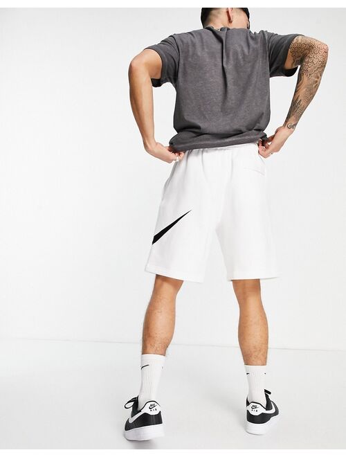 Nike Club shorts in white