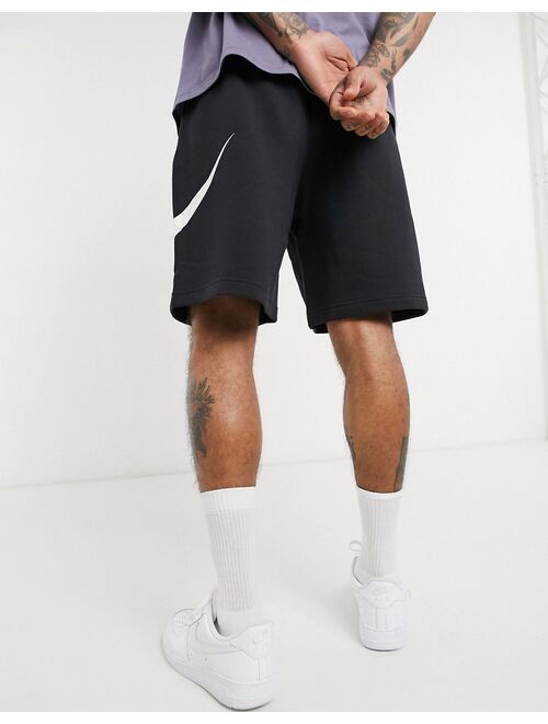 Nike Club Fleece HBR shorts in black