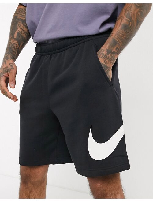 Nike Club Fleece HBR shorts in black