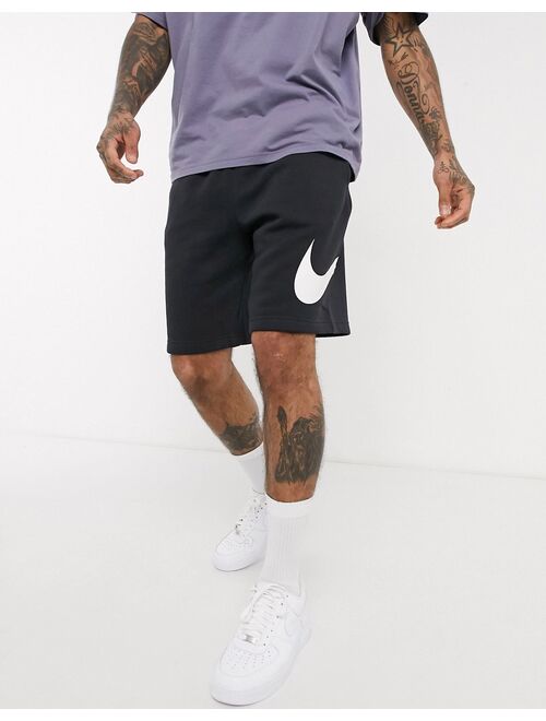 Nike Club Fleece HBR shorts in black