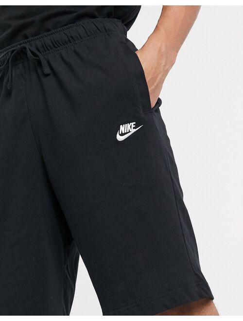 Nike Club Tall shorts in black