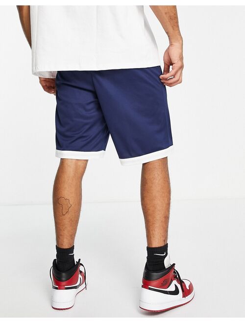 Nike Basketball Dri-FIT HBR 3.0 shorts in navy