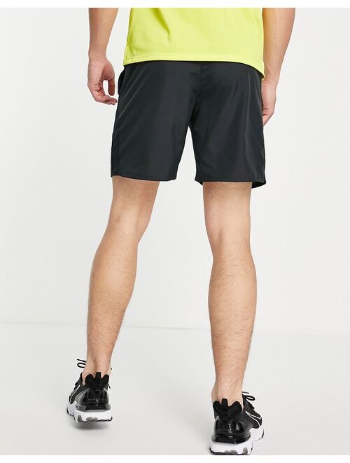 Nike Running Dri-FIT 7-inch colorblock shorts in black