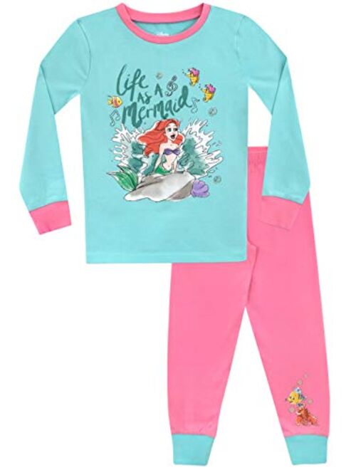 Disney Girls' The Little Mermaid Pajamas