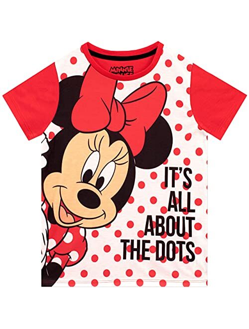 Disney Girls' Short Pajamas Minnie Mouse