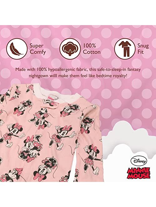 Disney Girls Little Minnie Mouse Pajamas