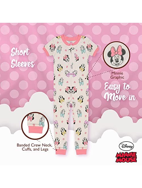 Disney Girls Little Minnie Mouse Pajamas