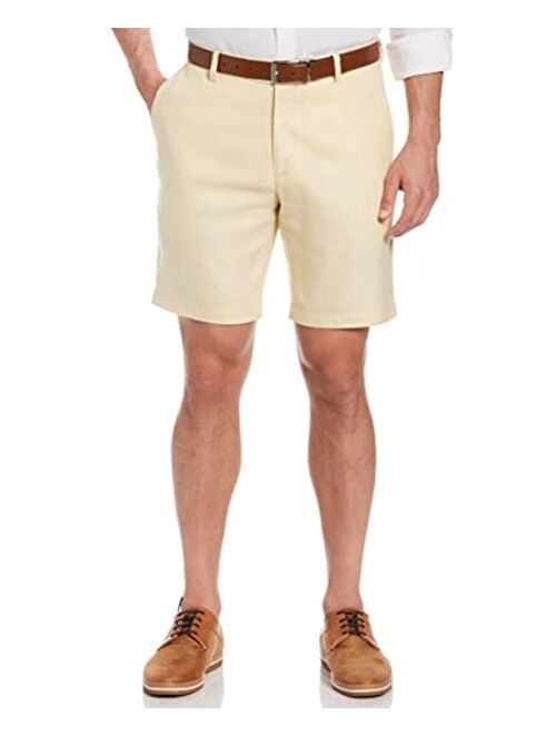 Cubavera Men's Linen-Blend Flat Front Shorts