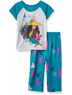 Girls' Raya and The Last Dragon Pajama Set