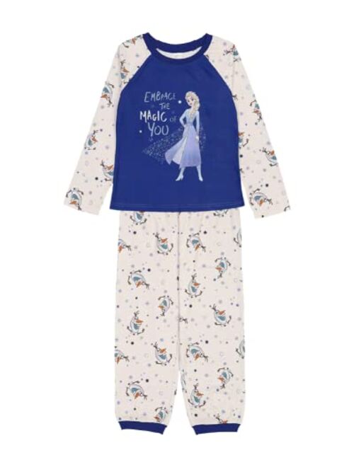 Disney Girls' Frozen Pajama Set